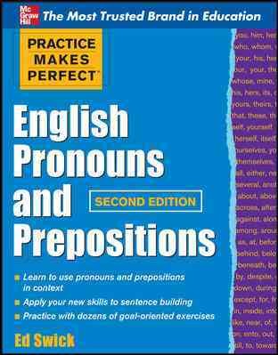 English pronouns and prepositions / Ed Swick.