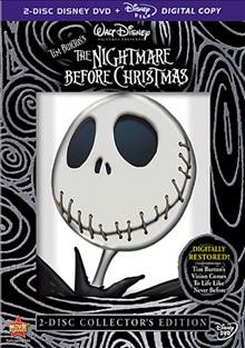 Tim Burton's The nightmare before Christmas [videorecording] / Walt Disney Pictures ; produced by Tim Burton and Denise Di Novi ; screenplay by Caroline Thompson ; directed by Henry Selick.