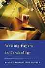 Writing papers in psychology : a student guide / Ralph L. Rosnow, Mimi Rosnow.