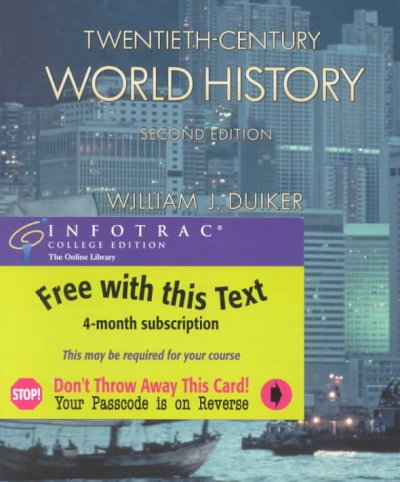 Twentieth-century world history / William J. Duiker.