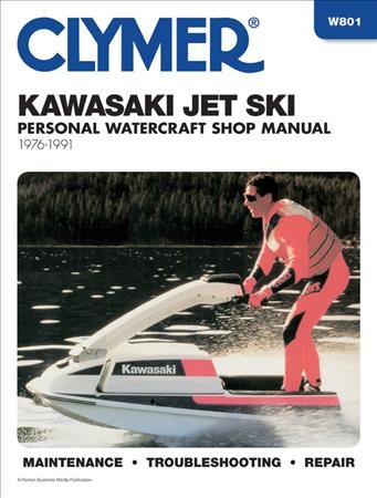 Clymer Kawasaki jet ski shop manual, 1976-1991.