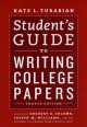 Go to record Student's guide to writing college papers