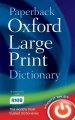 Go to record Paperback Oxford large print dictionary.