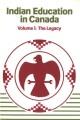 Indian education in Canada  Cover Image