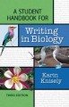 A student handbook for writing in biology  Cover Image