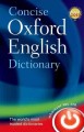 Concise Oxford English dictionary  Cover Image