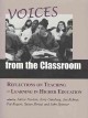 Voices from the classroom : reflections on teaching and learning in higher education  Cover Image